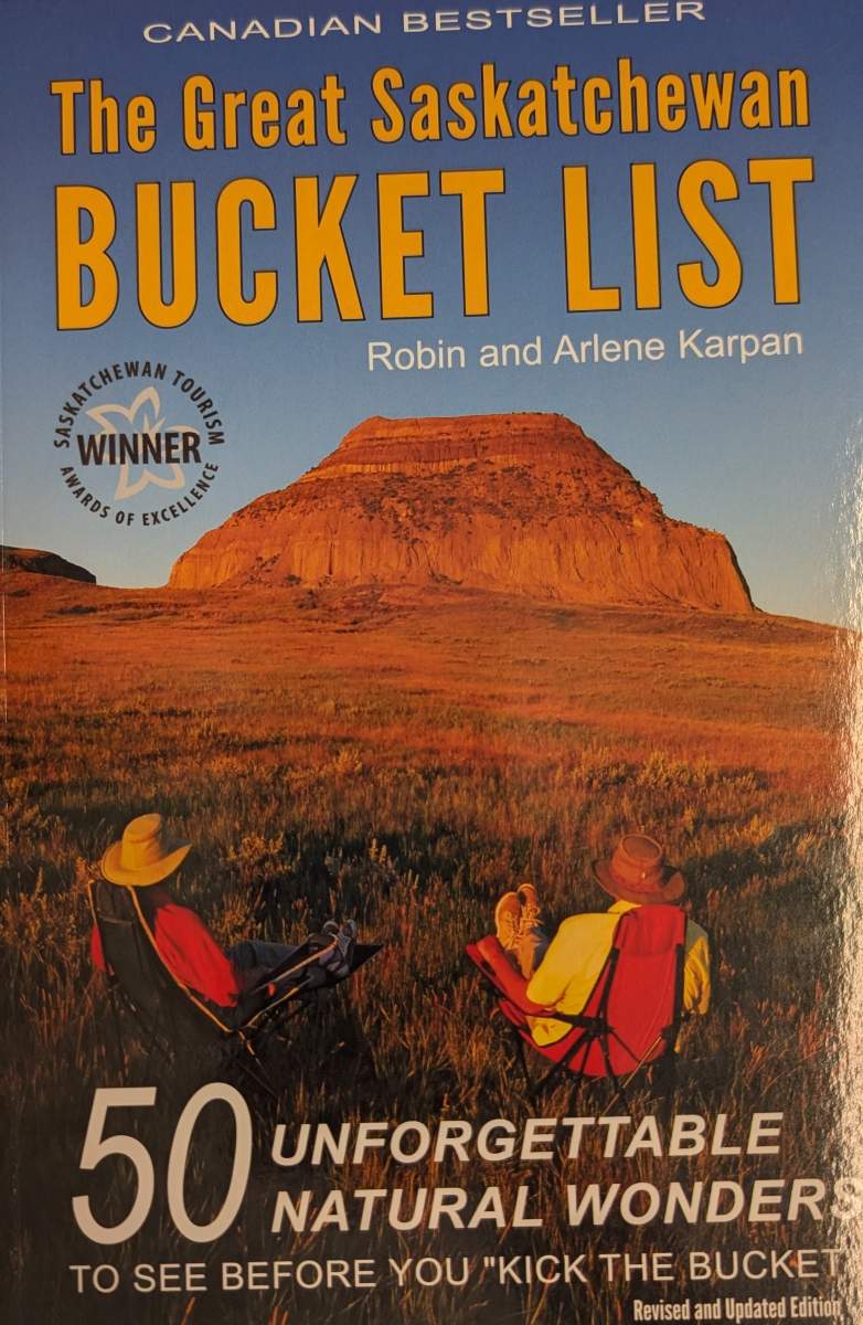The great Saskatchewan Bucket List Front Cover