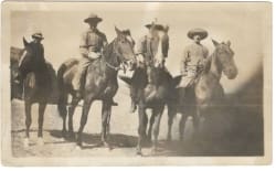 Albert (Ab)’s father, Jesse (right)