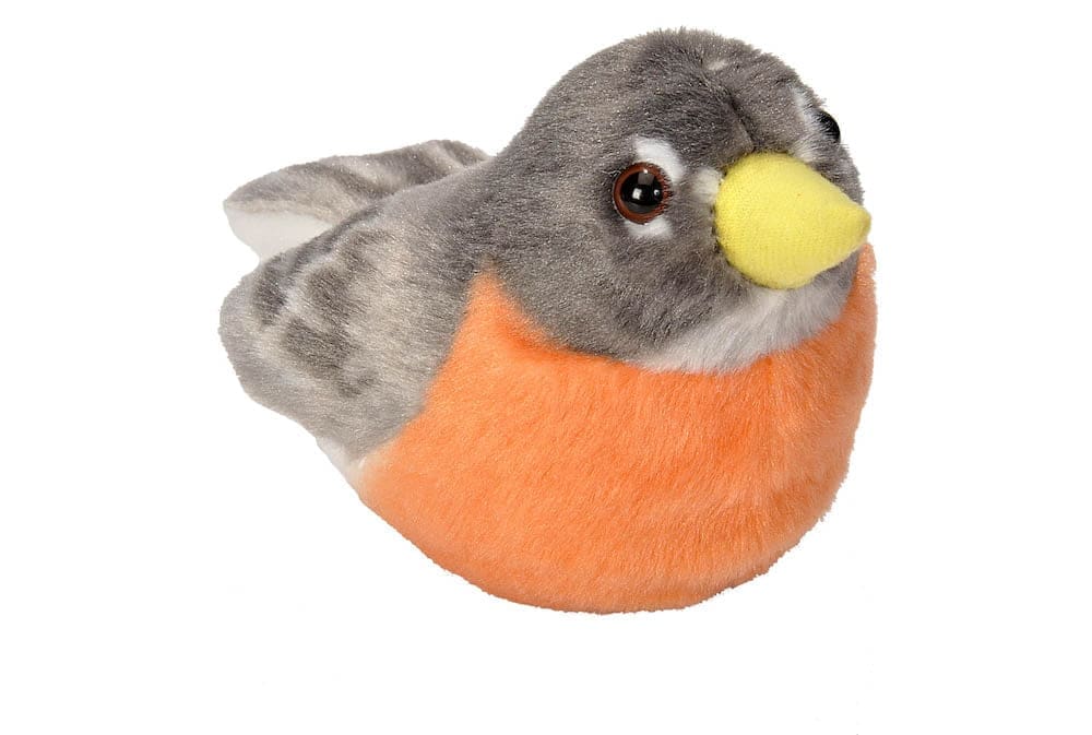 Audubon American Robin stuffed toy