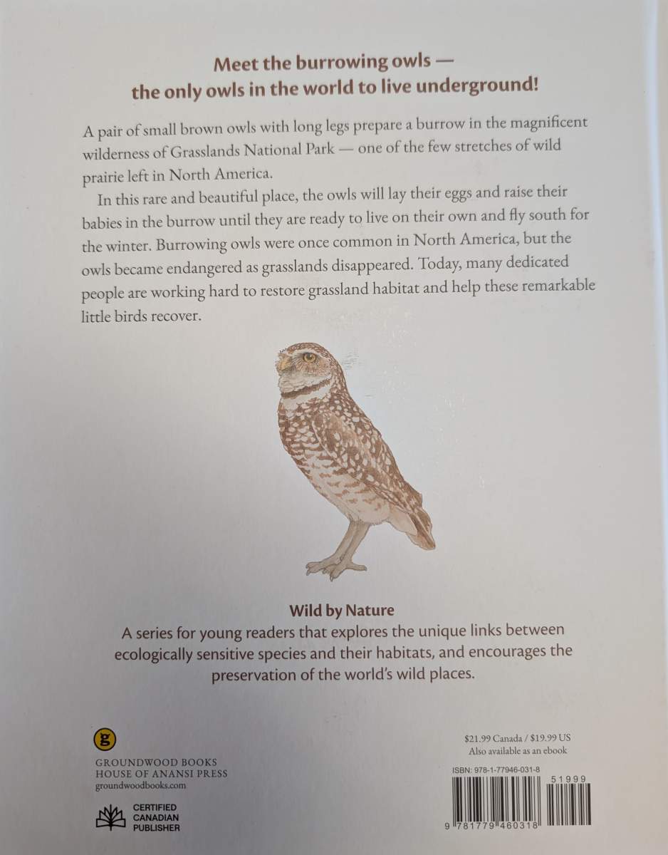The Burrowing Owl of the Prairie Grasslands