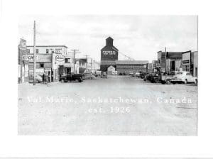 Legacy Notecard Val Marie SK Centre Street